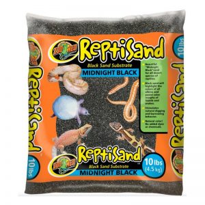 ReptiSand Midnight Black Sand