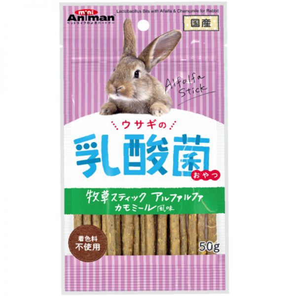 DM-24271 Lactobacillus Sticks with Alfafa & Chamomile for Rabbits - 50g