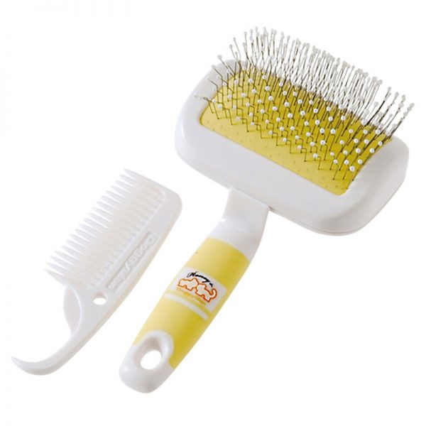 DM-83854 Honey Smile Ball Pin Slicker Brush for Cats & Dogs - Mini (2)