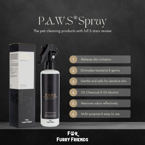 Pet's Activated Water Sanitizer (P.A.W.S) For Furry Friends