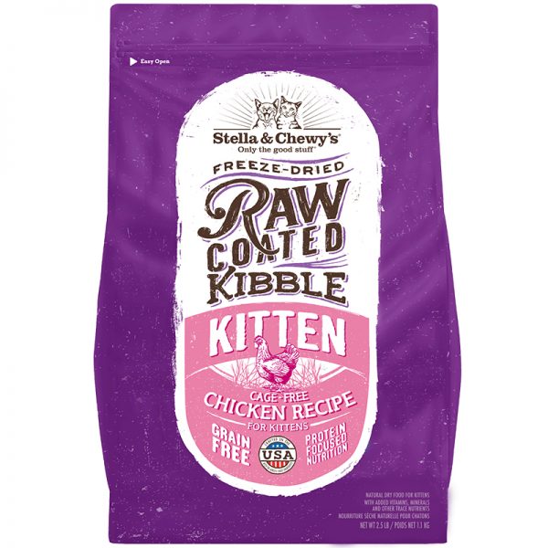 SC-CAT-RCCFC-KIT-5 Raw Coated Kitten Cage-free Chicken Recipe