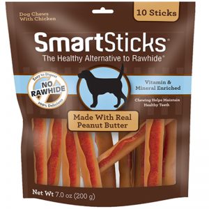 SMB-0236 SMB-0237 SmartBones Peanut Butter SmartSticks (510pcs)