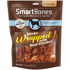 SMB-2957 Chicken Wrapped Peanut Butter Sticks - Regular 8pcs