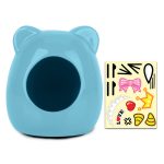 PKOC10---Kitty-shaped-Ceramic-House-Blue-M