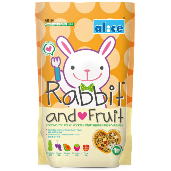 PKAE101 - Adult Rabbit Fruit 1kg