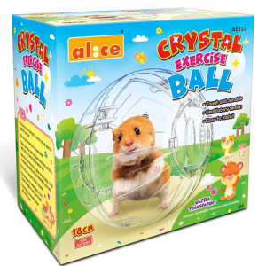 PKAE222 - Crystal Exercise Ball for Hamster 18cm