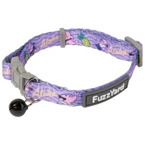 FY73534 FuzzYard Cat Collar Aloha Dolphins