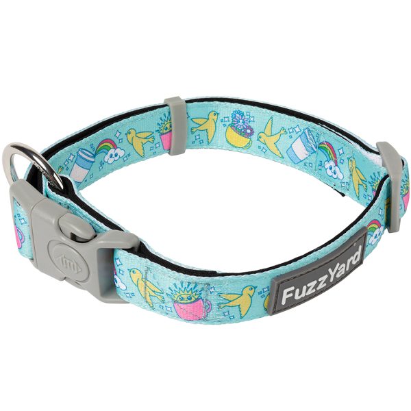 FY72353 FY72360 FY72377 FuzzYard Pet Collar, Wakey Wakey