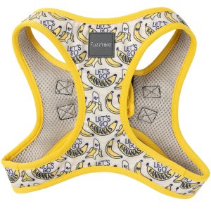 FuzzYard Go Bananas Step-in Dog Harness