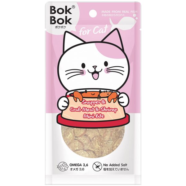 BB2007 Bok Bok Mini Bite Snapper, Crab & Shrimp 25g