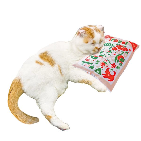 DM-87941 Comfortable Cat Pillow - Travel Book