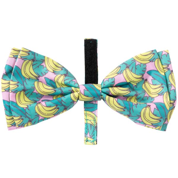 FY78843 FY78850 FuzzYard Bananarama Pet Bow Tie