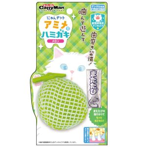 DM-84551 CattyMan Dental Melon Mesh Toy with Natural Silvervine Powder