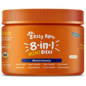 Z062M Zesty Paws 8-in-1 Multifunctional Mini Bites (Chicken)