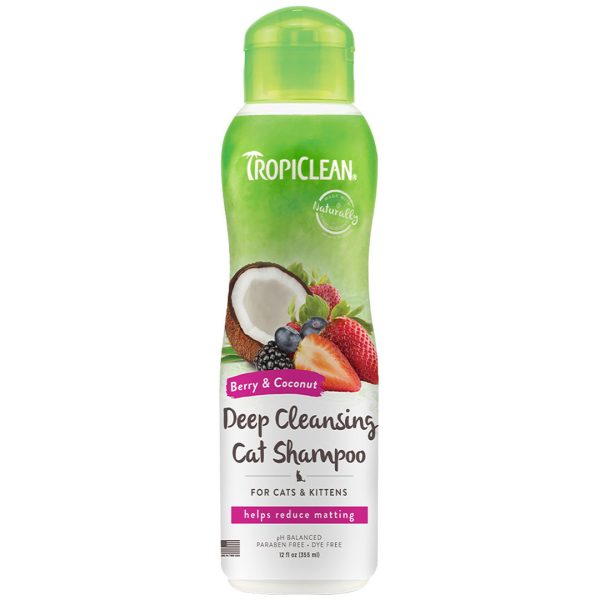 TROP-12BESHCT Tropiclean Cat Shampoo