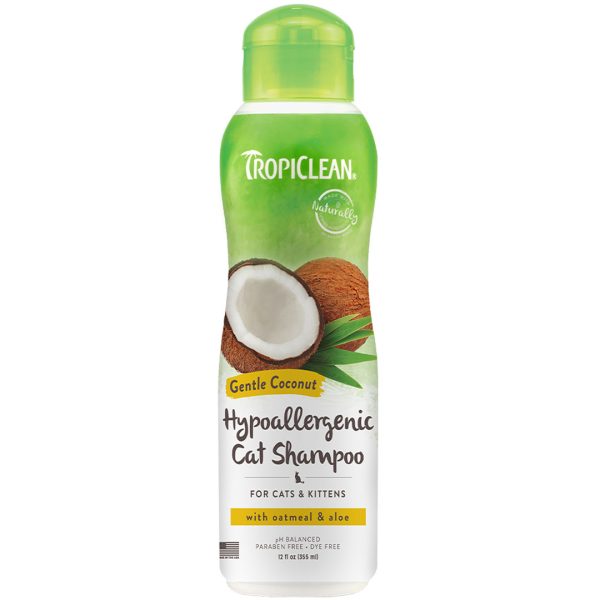 TROP-12GNSHCT Gentle Hypoallergenic Cat Shampoo