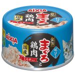 Aixia Kin-can Tuna&Chk w/Whitebait 70g