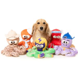 Octo-Posse Dog Toy