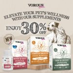 30% OFF All Vorous® Wellness Supplements