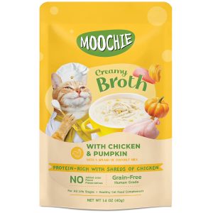 MC-1977 Moochie Creamy Broth with Chicken & Pumpkin 40g