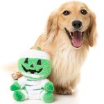 FY89986 FuzzYard Halloween Plush Dog Toy - Jack-O Chan Mummy [Size: Small]