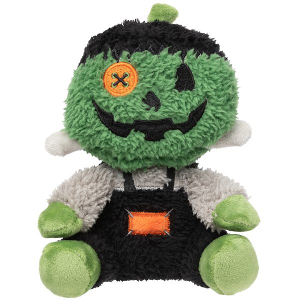 FY90005 FuzzYard Halloween Plush Dog Toy - Jack-O Chan Frankenstein [Size: Small]