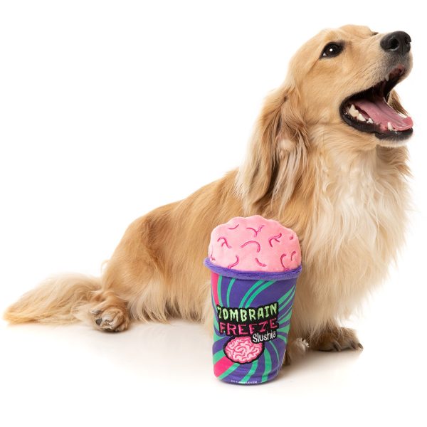 FY90234 FuzzYard Zombrain Freeze Slushie Dog Toy