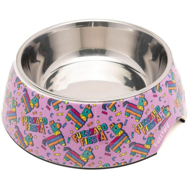 FY94850-FY94867-FY94874 FuzzYard Fiesta Easy Feeder Bowl