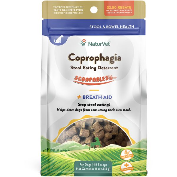 NV-SCOOP-SSE NaturVet Scoopables Coprophagia Stool Eating Deterrent [Wt 11 oz ]