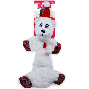 KONG Holiday – Low Stuff Flopzie Polar Bear