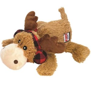 KONG Holiday Medium Cozie Reindeer Ear Muffs