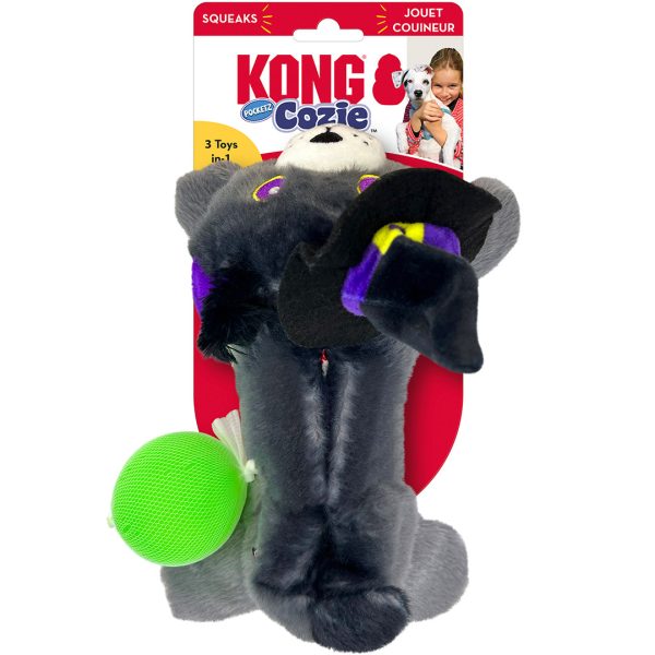 KONG Halloween Medium Cozie Pocketz Cat