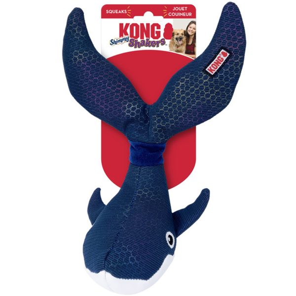 KONG Shakers Shimmy Whale