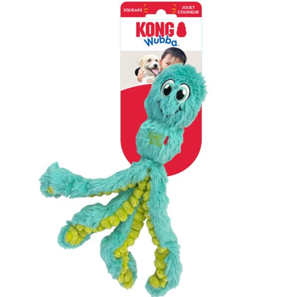 KONG Wubba Octopus Assorted