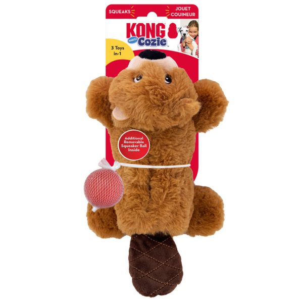 ZYK34 KONG Cozie Pocketz (Beavers)