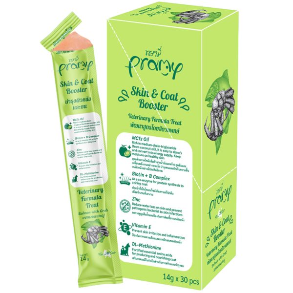 Pramy Vitamin Treat Skin & Coat Booster (14g x 30pcs)