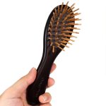 Natural Style Wooden Pin Brush for Cats