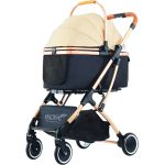 Pet Stroller - BNDC Pet Prams 106 - Silversky