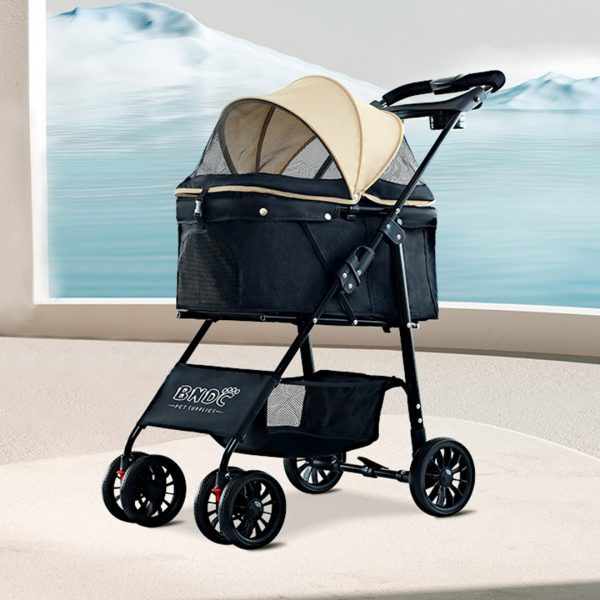 BNDC-102K BNDC Pet Prams BNDC 102 Khaki - Silversky