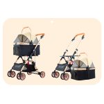 BNDC Pet Prams BNDC 103 - Silversky