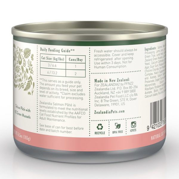 Zealandia Cat King Salmon Pâté Food (185g)