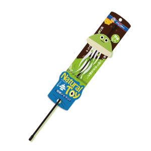 CattyMan Green Horn Monster Cat Stick Toy