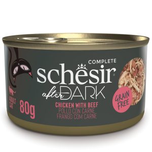 Schesir After Dark Wholefood Chicken with Beef - Silversky