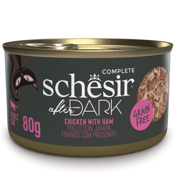 Schesir After Dark Wholefood Chicken with Ham - Silversky