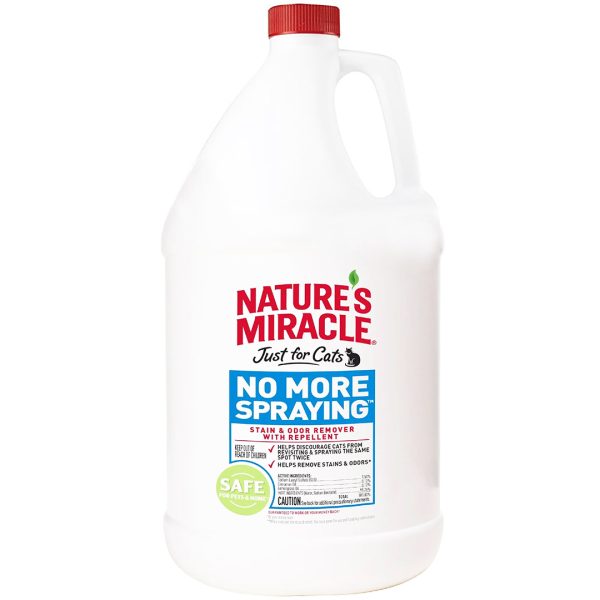 E-P5436 Nature's Miracle Just for Cats No More Spraying (128oz)