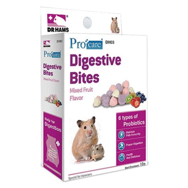 PKDH03 PetLink Dr Bunny Procare Mixed Fruit Digestive Bites (10g)