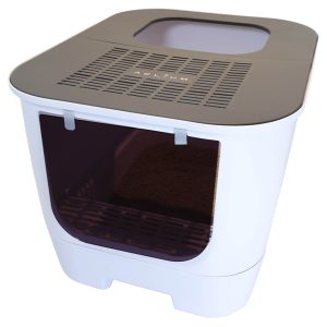 AC-A-03 Aclium One-Way Cat Litter Box - Silversky