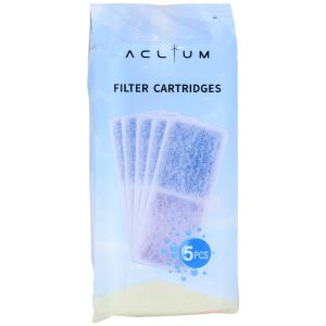 AC-A-20 Aclium Filter Cartridge for Water Fountain (5 pieces)