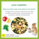 GX043726 GEX Rabbit Granola Green Vegetable 150g - Reinpets