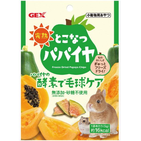 GX043771 GEX Freeze Dried Papaya Chips 5g - Reinbiotech